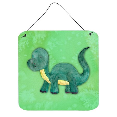Carolines Treasures Brontosaurus Watercolor Wall or Door Hanging Prints BB7404DS66